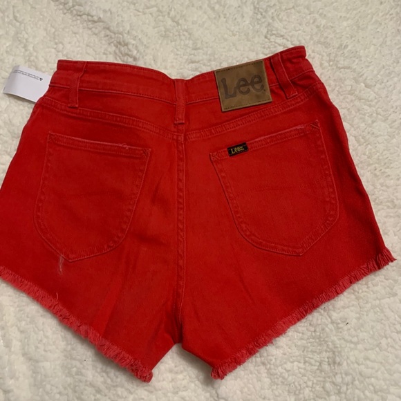 Red Lee Shorts - Picture 2 of 3